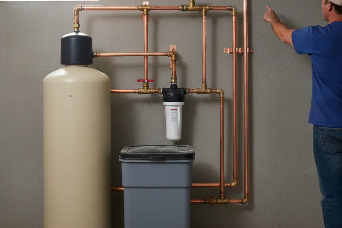 Whole-house water treatment system installed in Marlborough